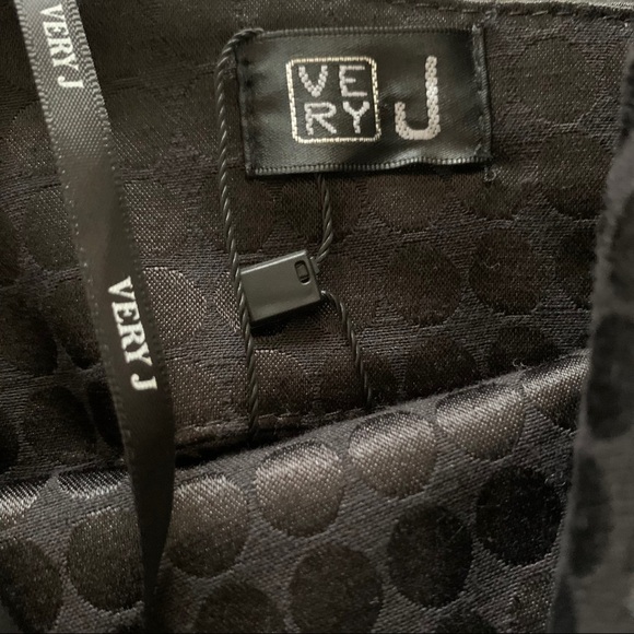 NEW Very J Black Ruched Halter Black Dress Size Medium - Picture 8 of 9